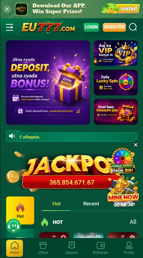 Eu777 Game App